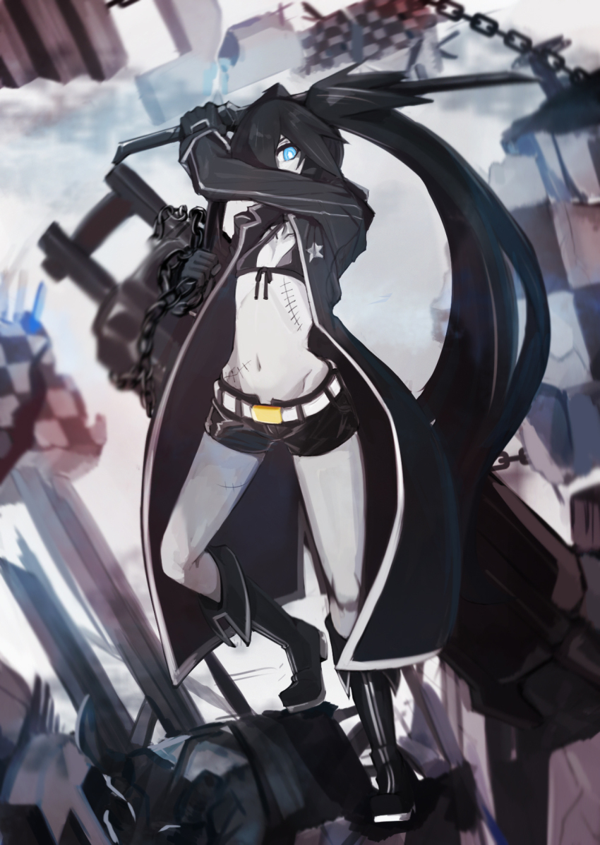 Black Rock Shooter (Character) Rule 34 Image