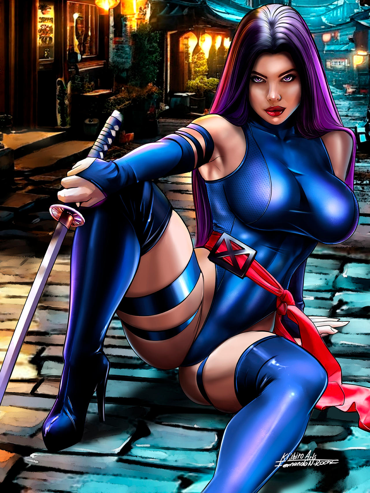 Elizabeth Braddock (Marvel) Rule 34 Image