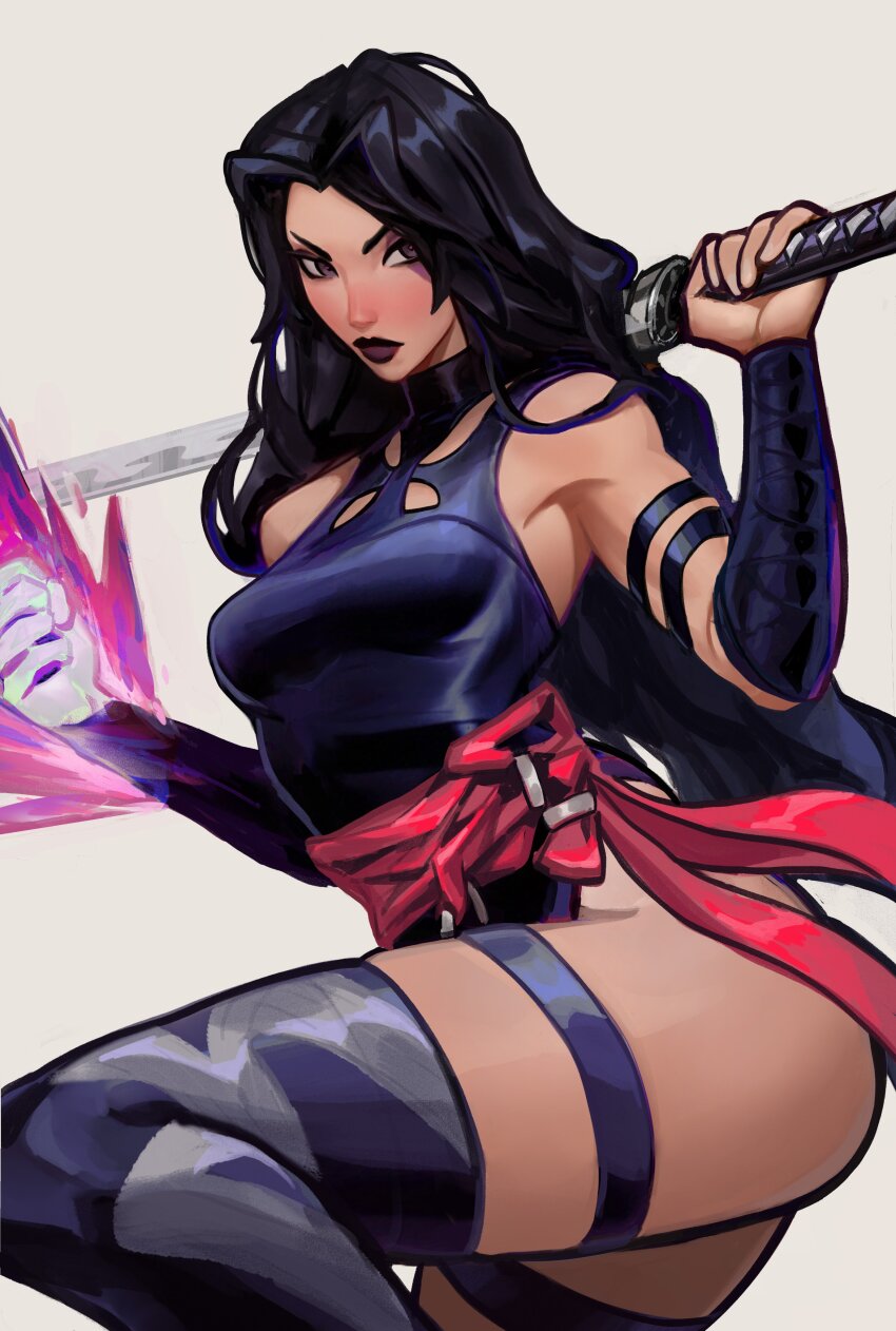 Psylocke (Marvel) Rule 34 Image