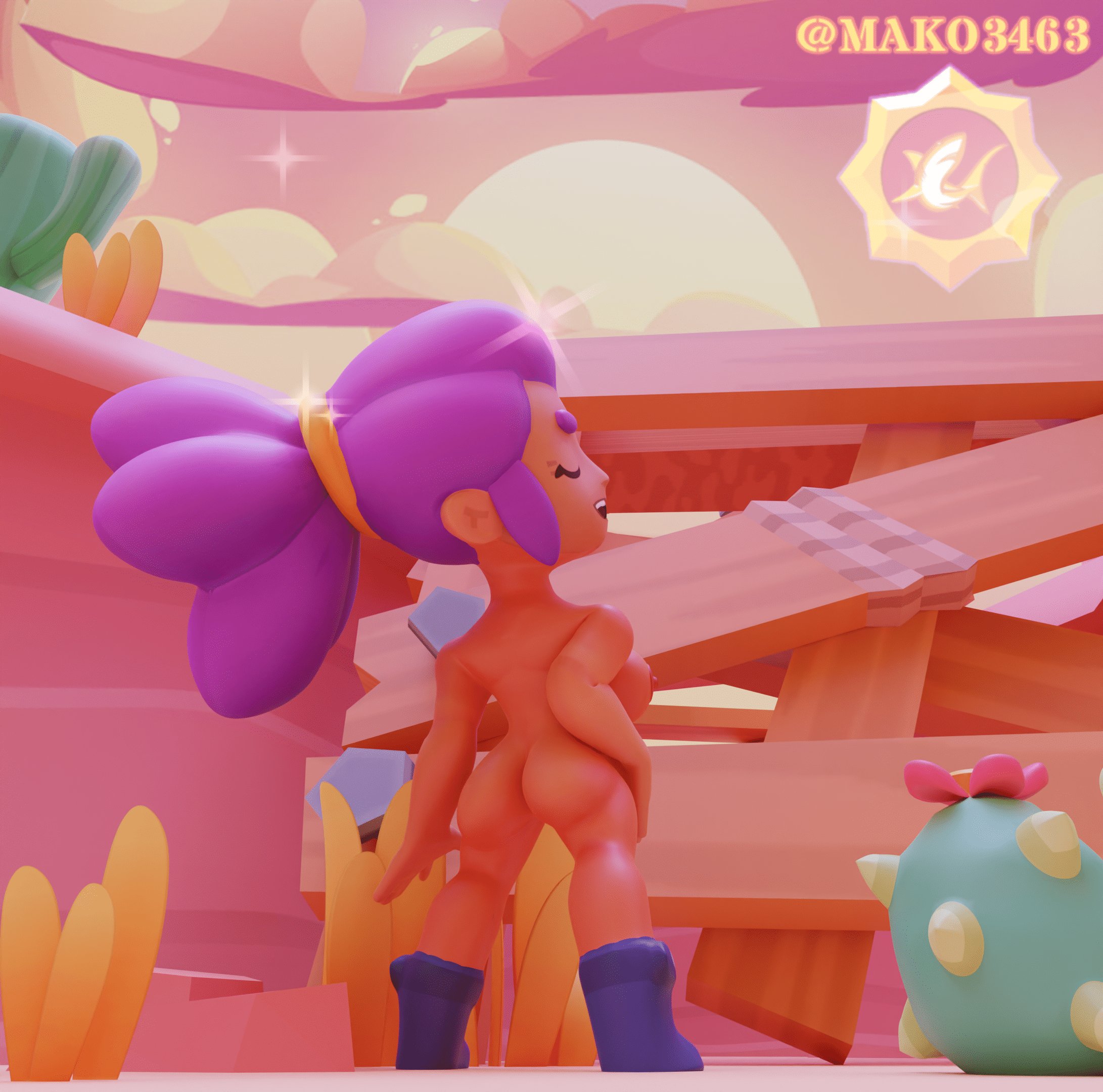 Shelly (Brawl Stars) Rule 34 Image