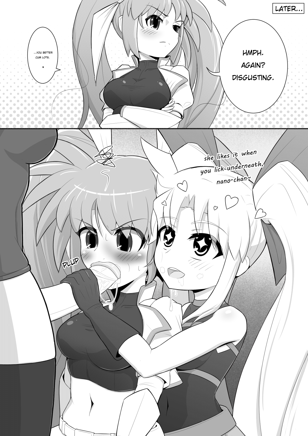Fate Testarossa (Lyrical Nanoha) Rule 34 Image