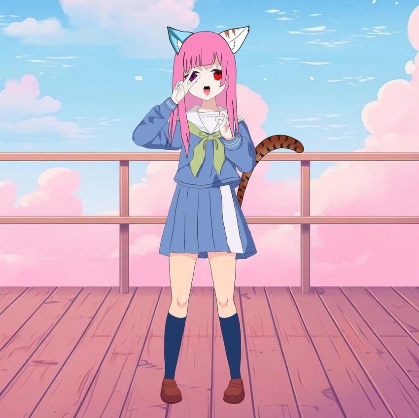 Miyu (Blue Archive) (Cosplay) Rule 34 Image