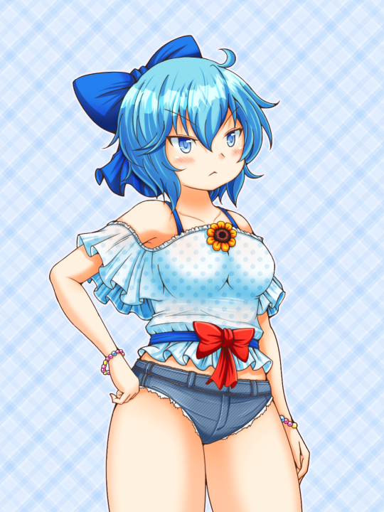Cirno (Touhou) Rule 34 Image