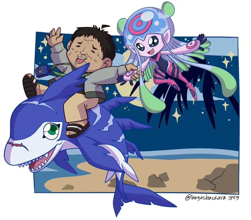 Jellymon (Digimon) Rule 34 Image
