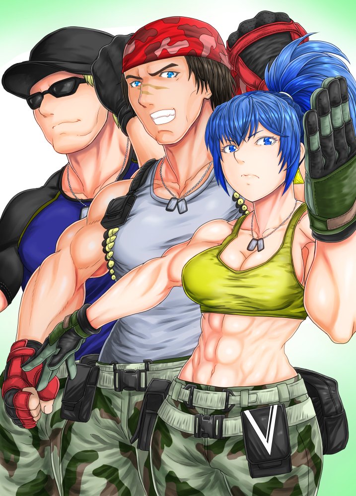 Clark Still (King Of Fighters) Rule 34 Image