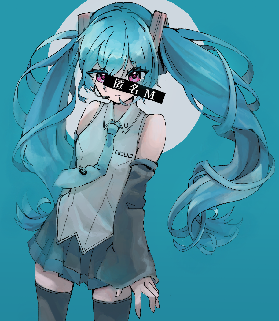 Hatsune Miku (Tokumei M (Vocaloid)) Rule 34 Image