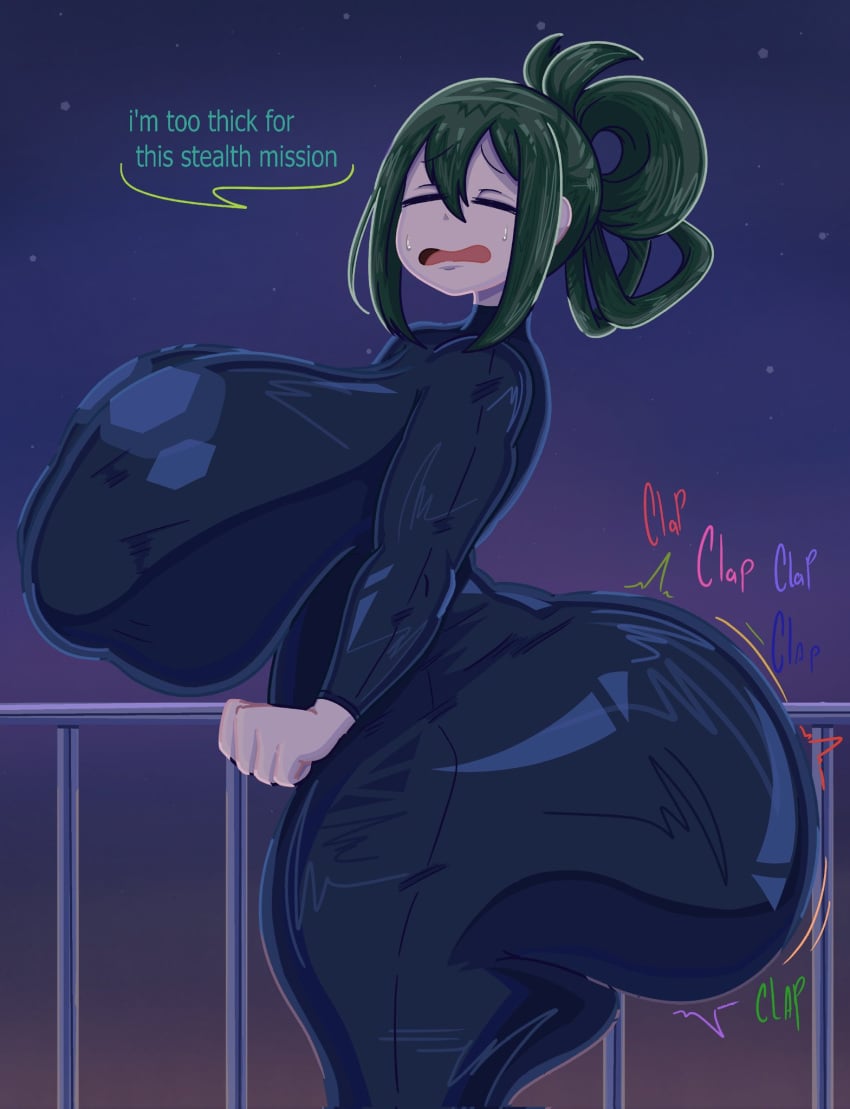 Tsuyu Asui (My Hero Academia) Rule 34 Image