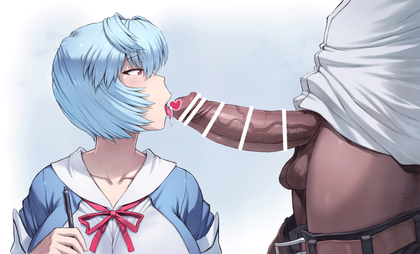 Rei Ayanami (Neon Genesis Evangelion) Rule 34 Image