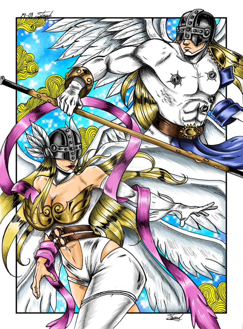 Angemon (Digimon) Rule 34 Image