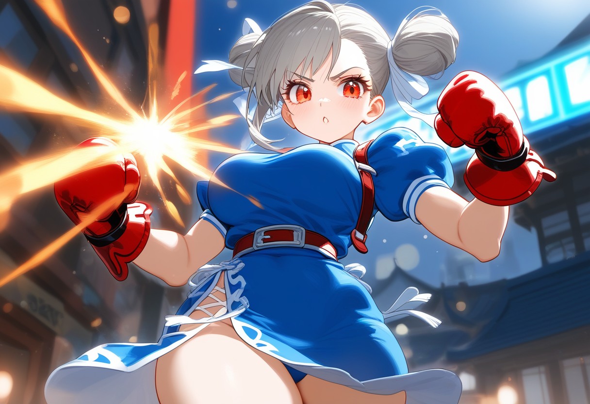 Chun-Li (Cosplay) Rule 34 Image