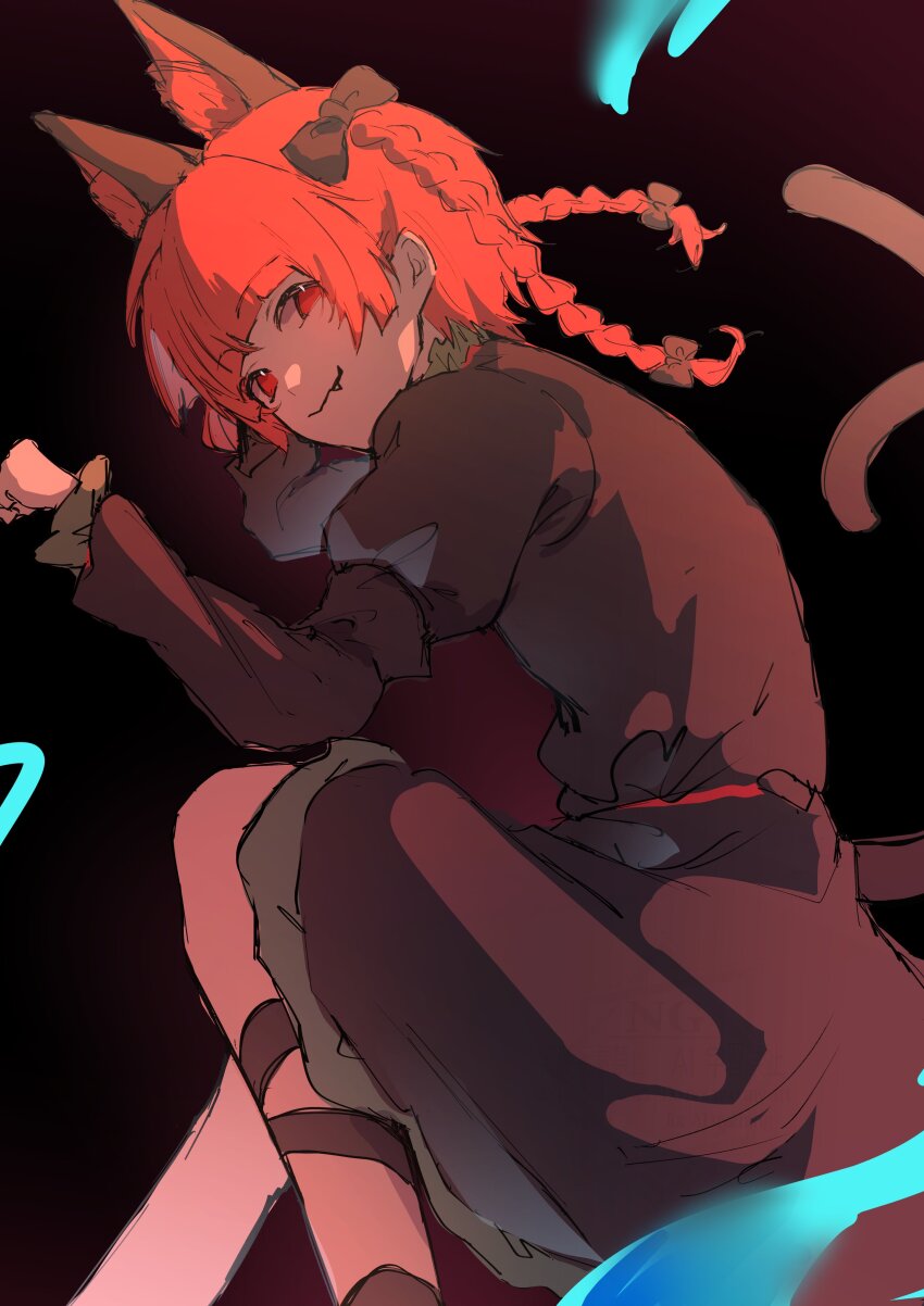 Kaenbyou Rin (Touhou) Rule 34 Image