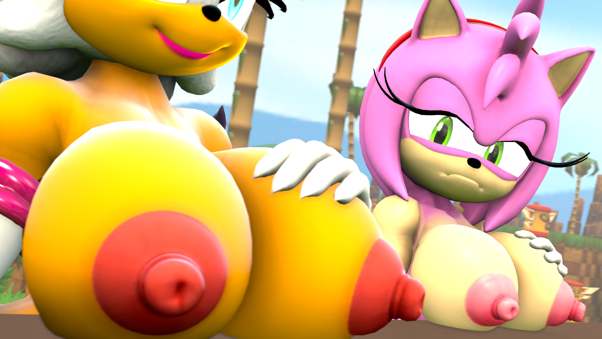 Amy Rose (Sega) Rule 34 Image