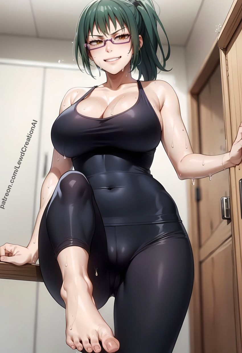 Zenin Maki (Jujutsu Kaisen) Rule 34 Image