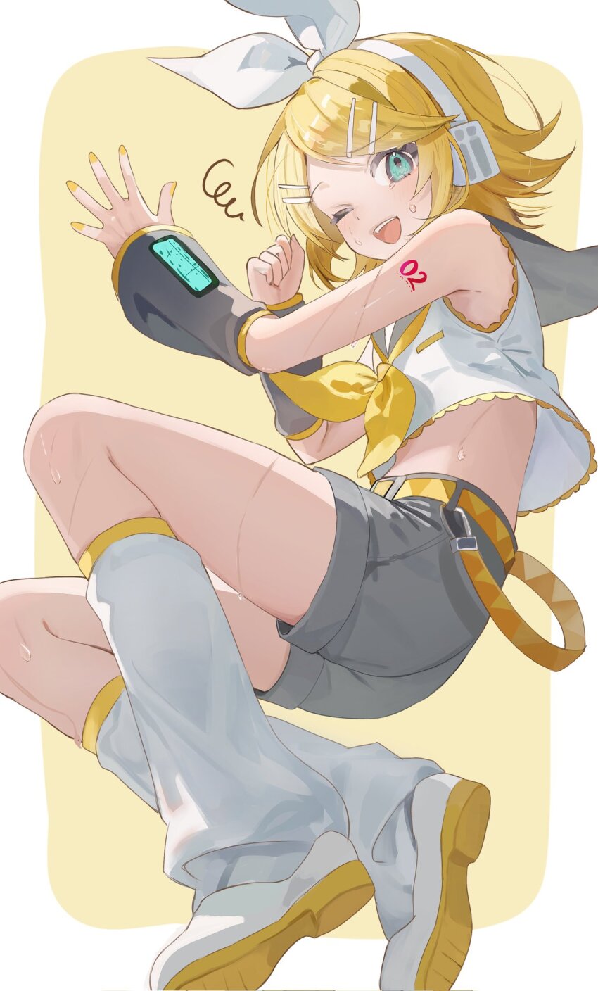 Kagamine Rin (Vocaloid) Rule 34 Image