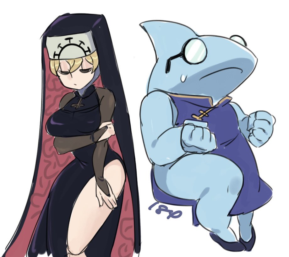 Double (Skullgirls) Rule 34 Image