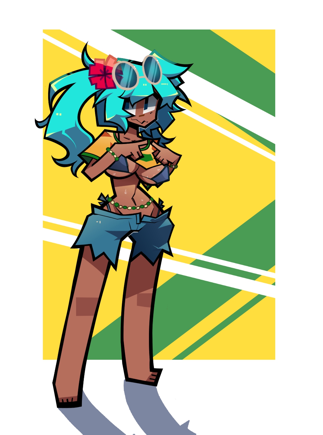 Brazilian Miku (Vocaloid) Rule 34 Image