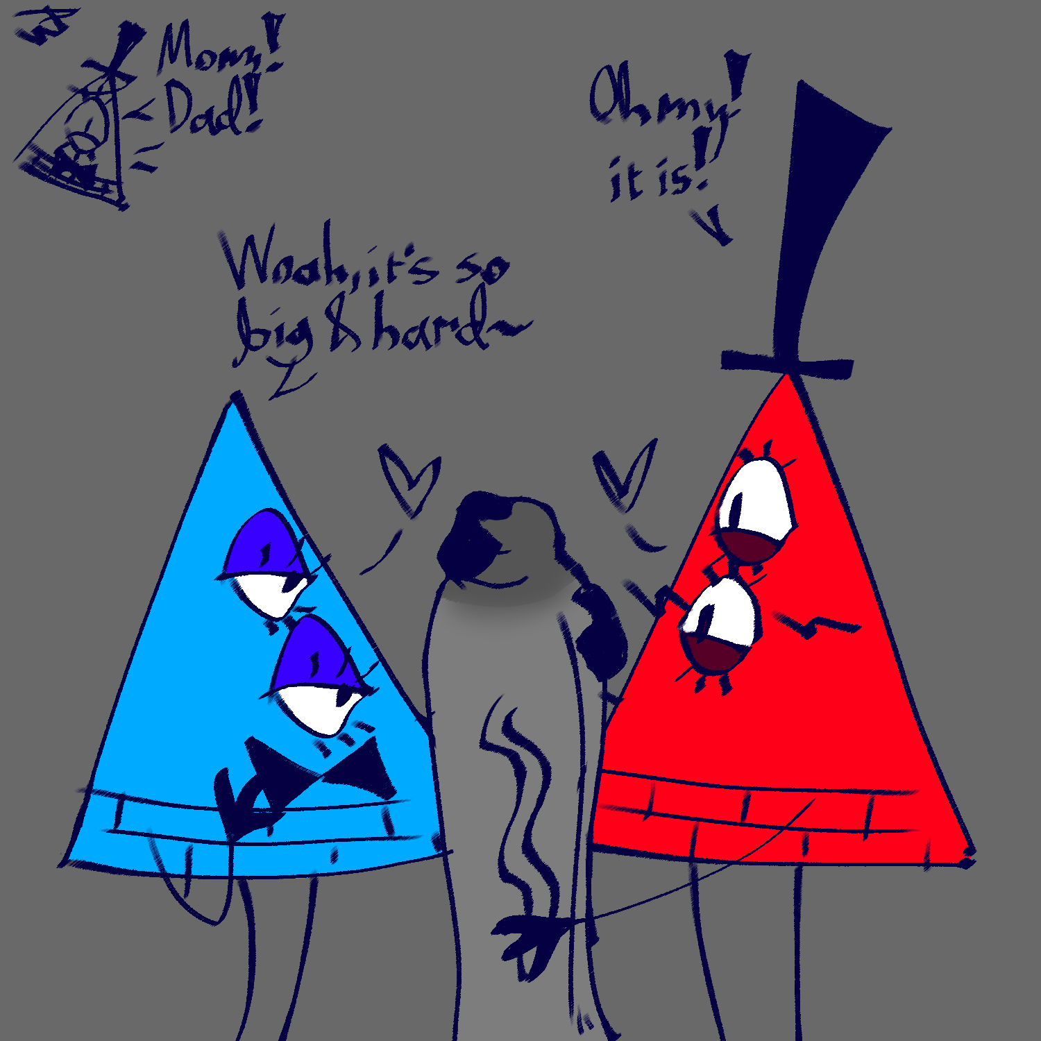 Euclid (Gravity Falls) Rule 34 Image