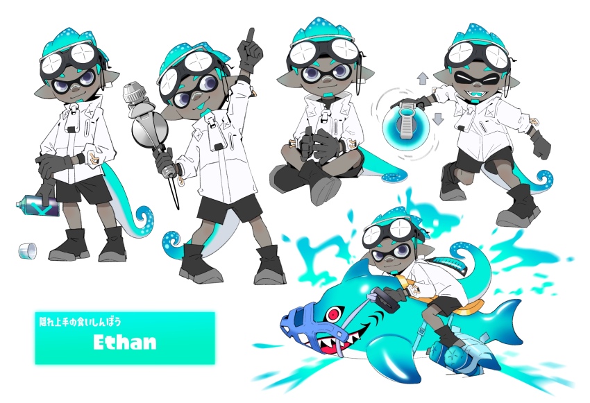 Ethan (Arknights) Rule 34 Image