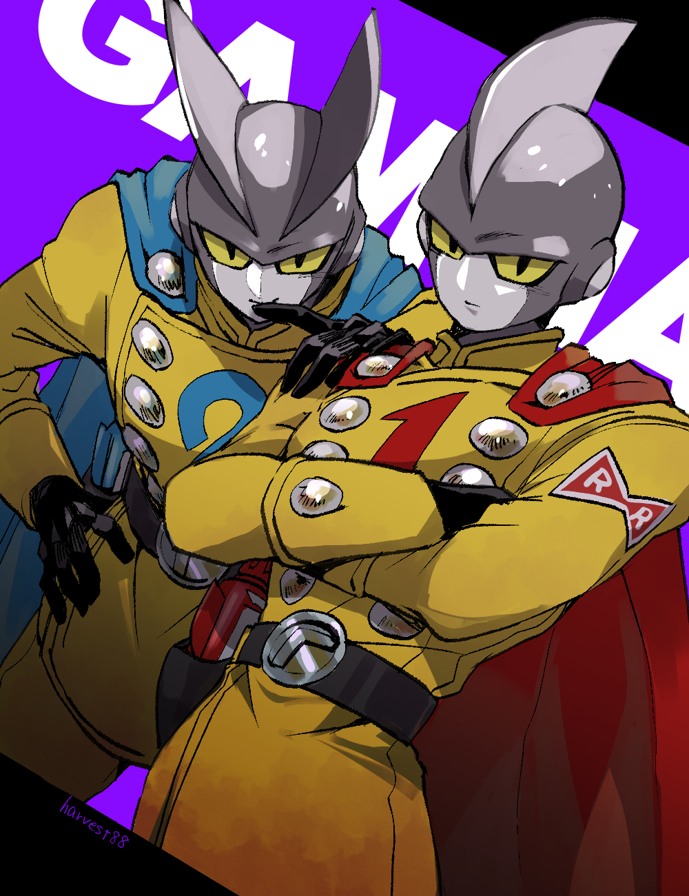 Gamma 1 (Dragon Ball) Rule 34 Image