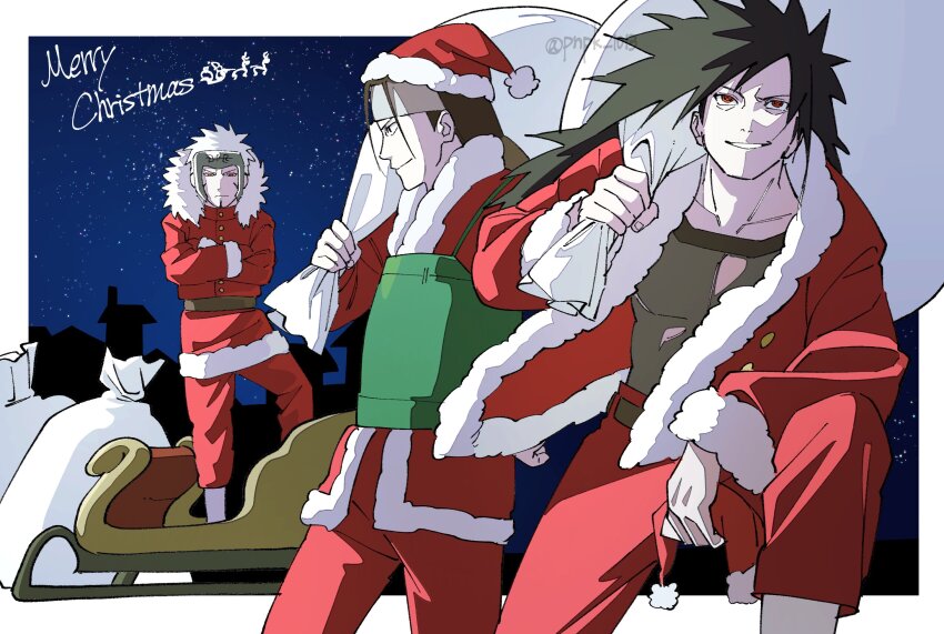 Senju Hashirama (Christmas) Rule 34 Image