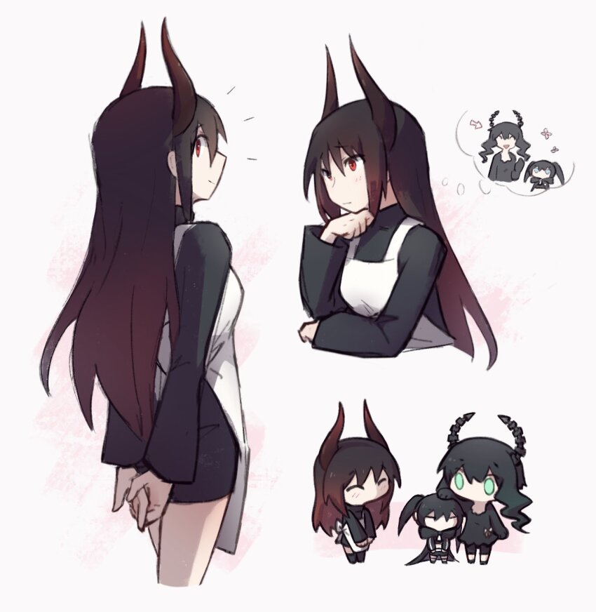 Black Gold Saw (Black Rock Shooter) Rule 34 Image