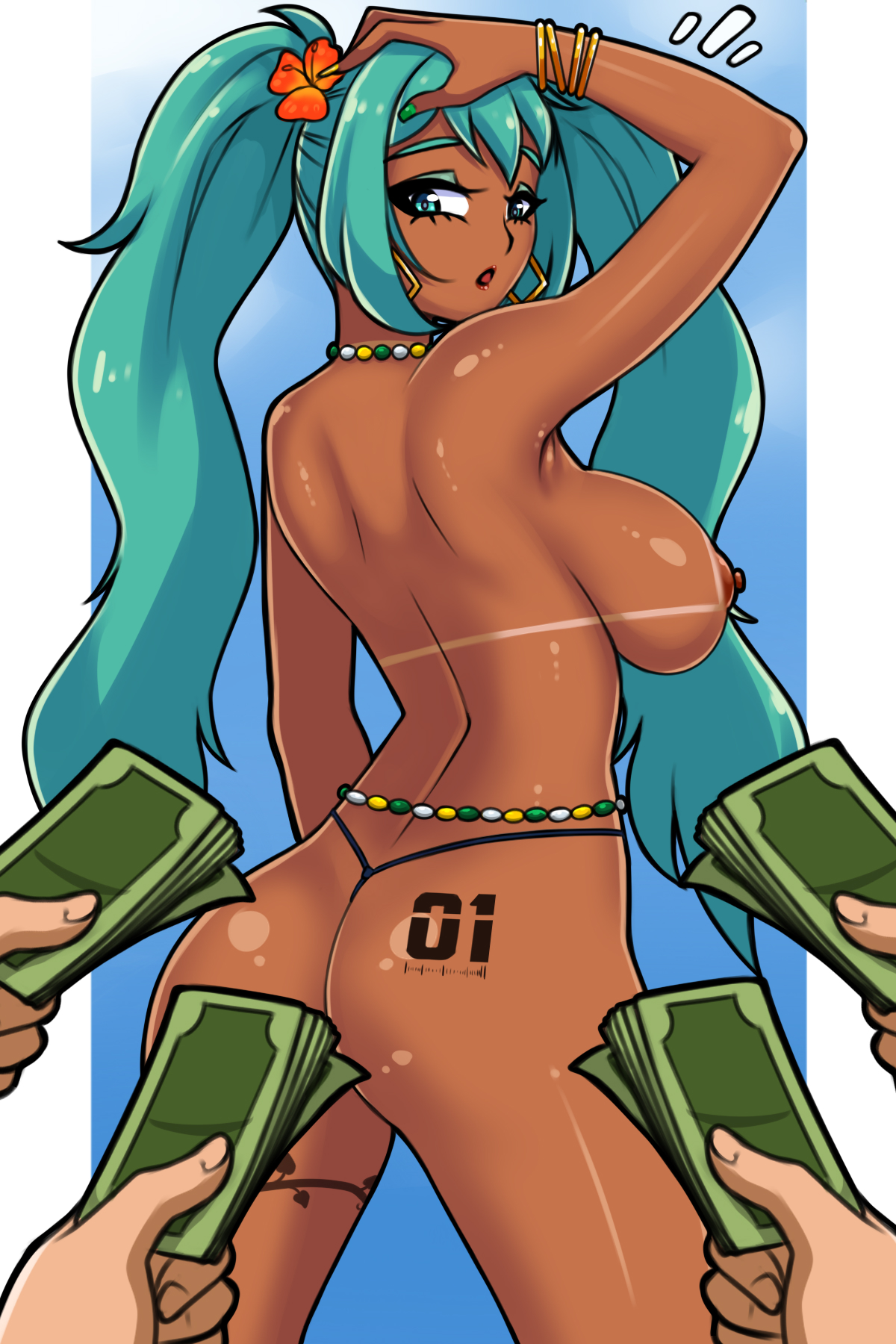 Brazilian Miku (Vocaloid) Rule 34 Image