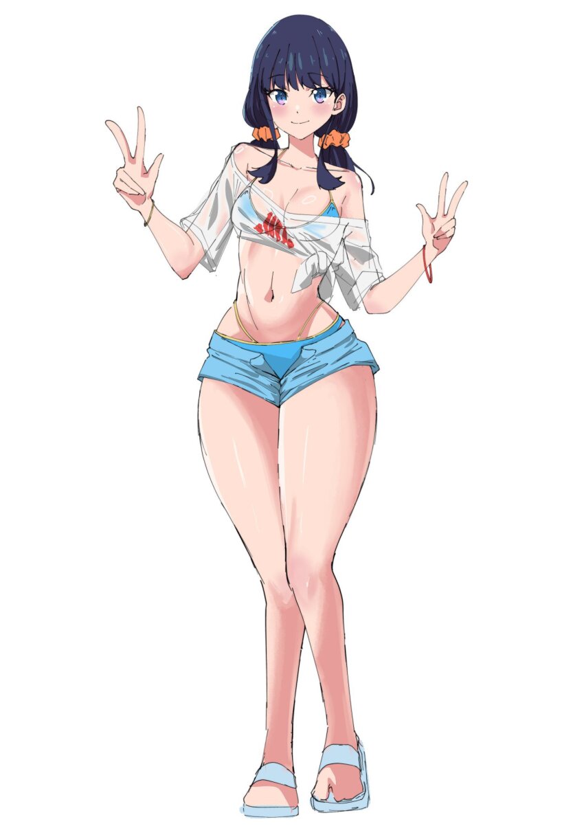 Takarada Rikka (Gridman Universe) Rule 34 Image