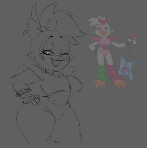 Chica (Fnaf) Rule 34 Image