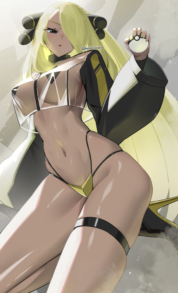 Cynthia (Pokemon) Rule 34 Image