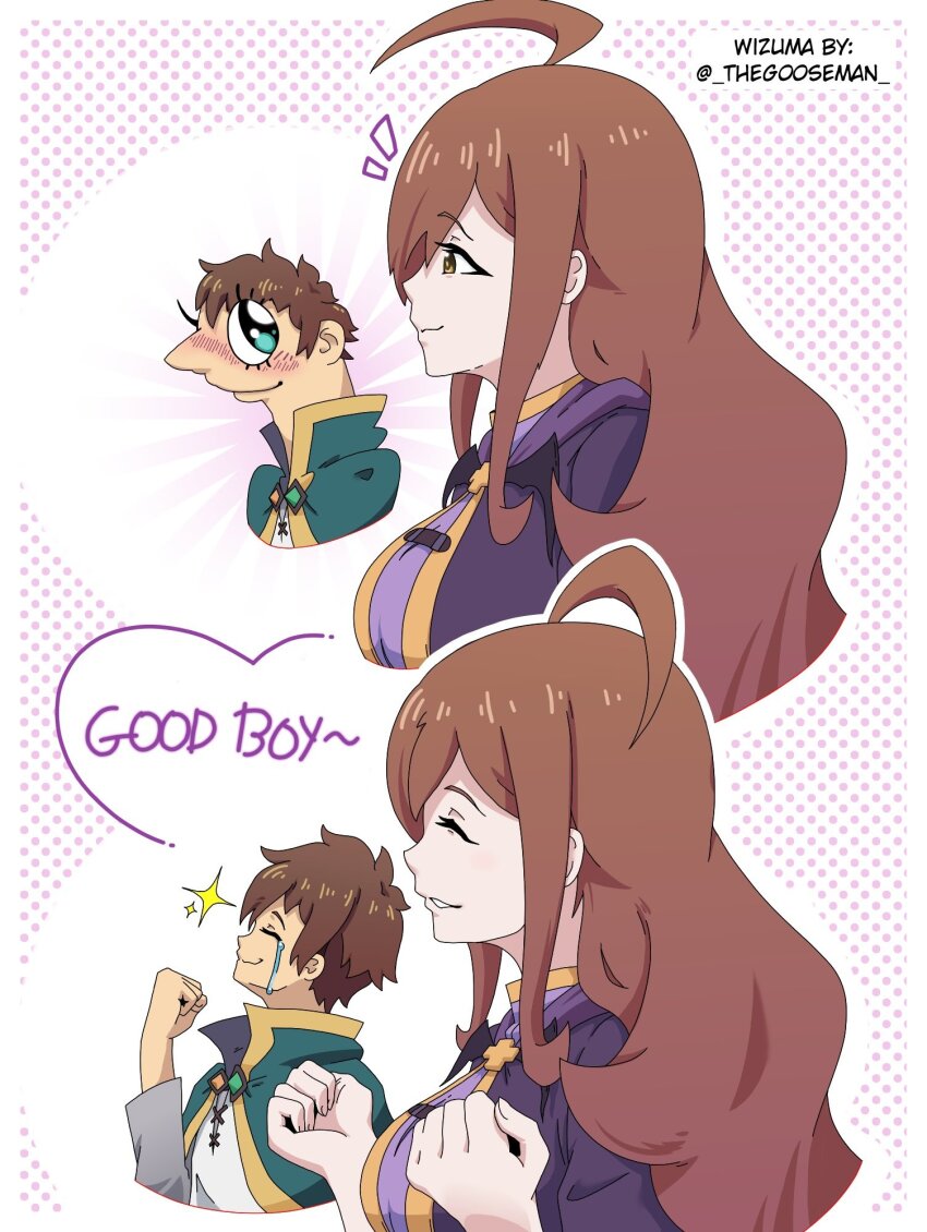 Satou Kazuma (Kono Subarashii Sekai Ni Shukufuku Wo!) Rule 34 Image