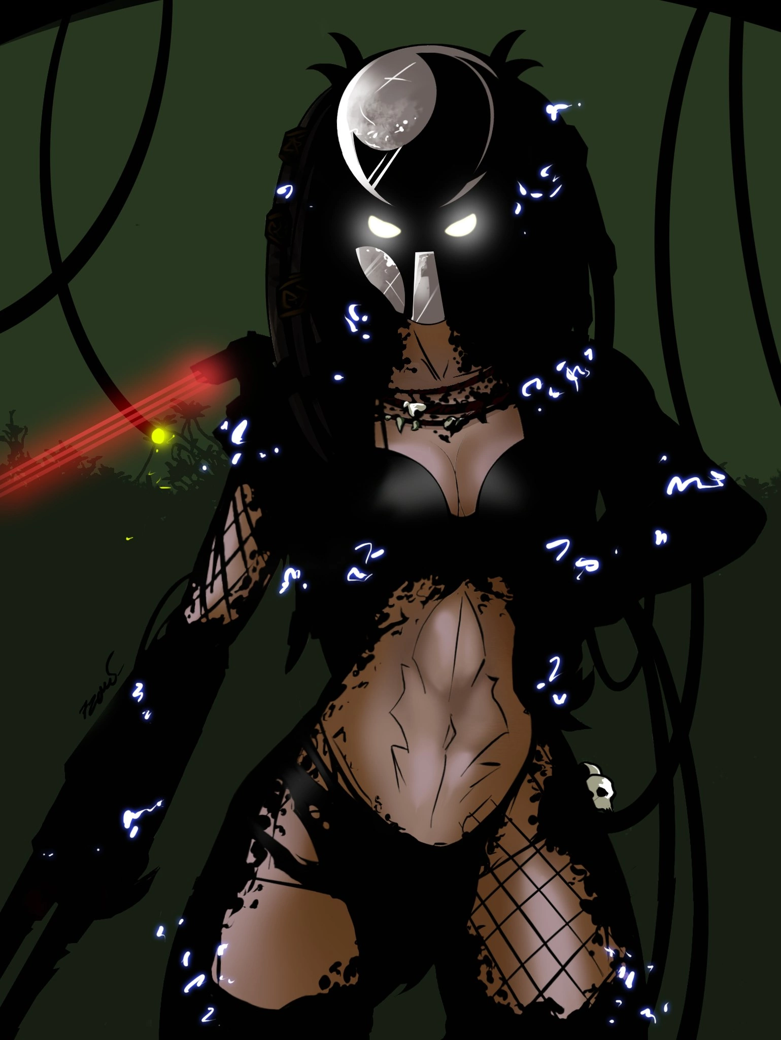 Female Yautja (Predator (Franchise)) Rule 34 Image