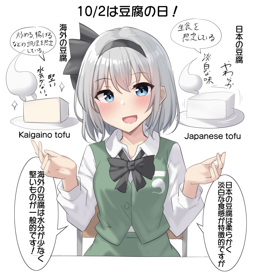 Konpaku Youmu (Touhou) Rule 34 Image