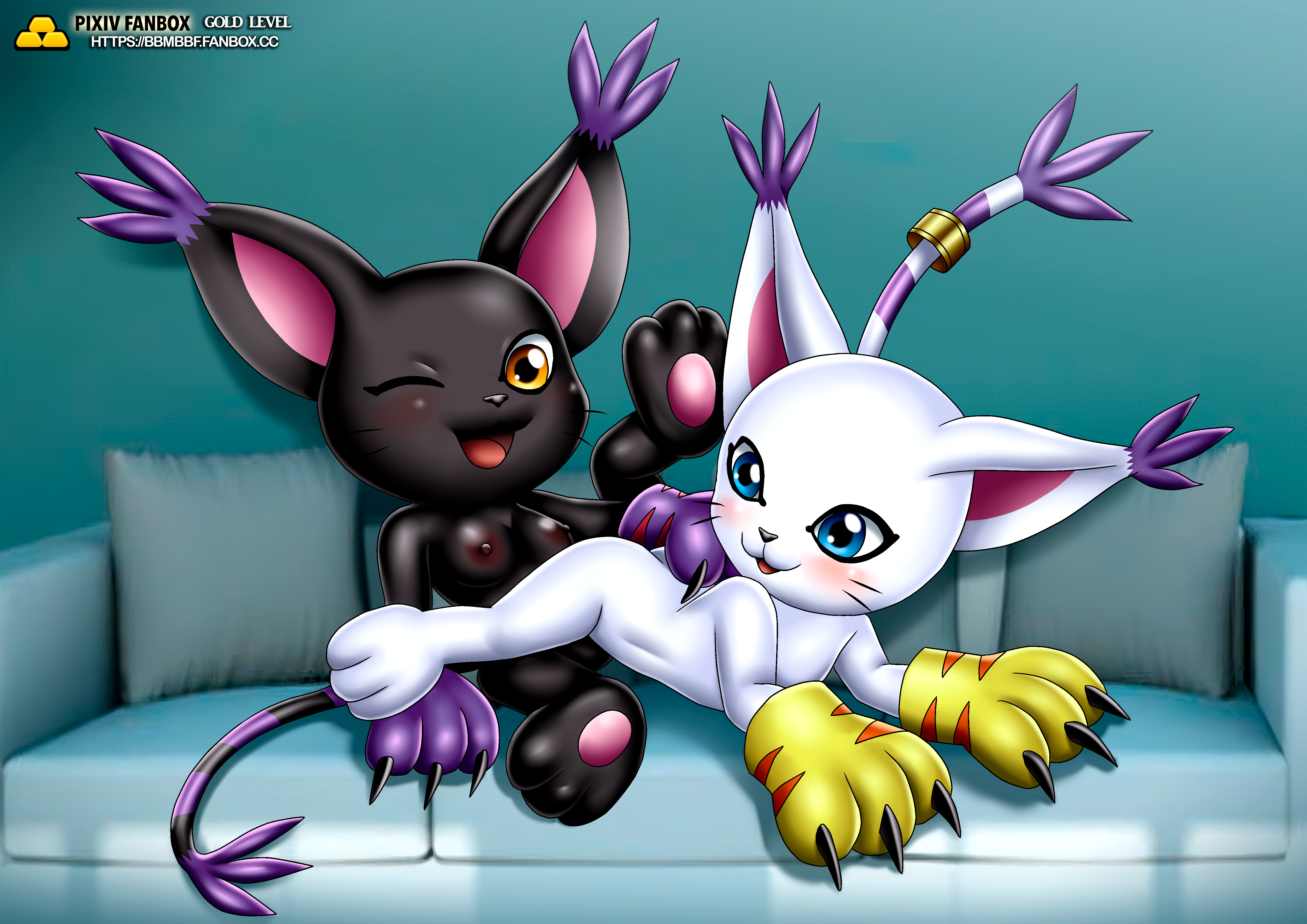 Blackgatomon (Digimon) Rule 34 Image