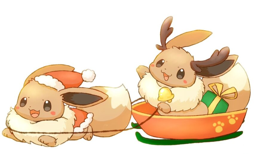 Eevee (Christmas) Rule 34 Image