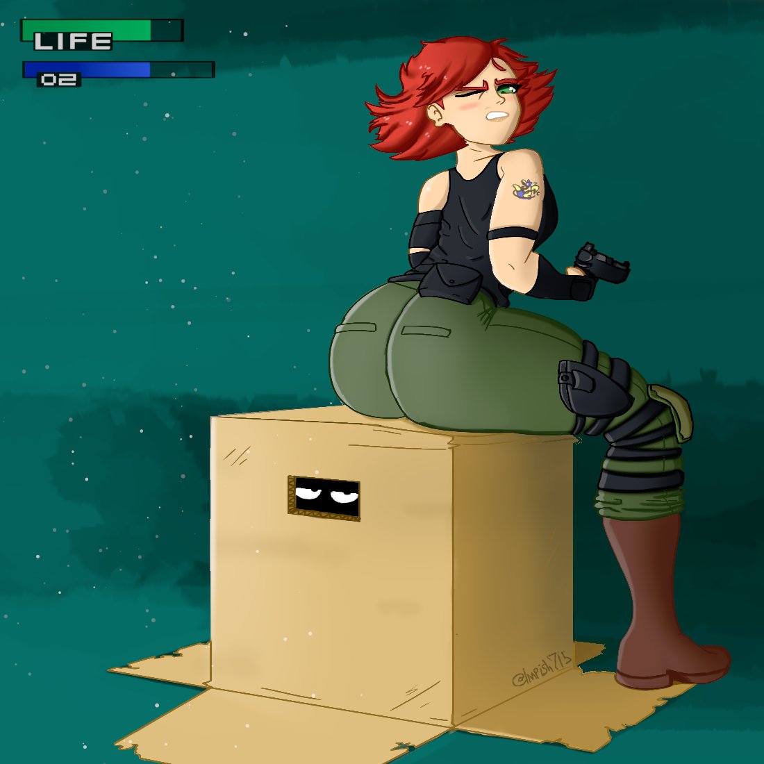 Meryl Silverburgh (Metal Gear) Rule 34 Image