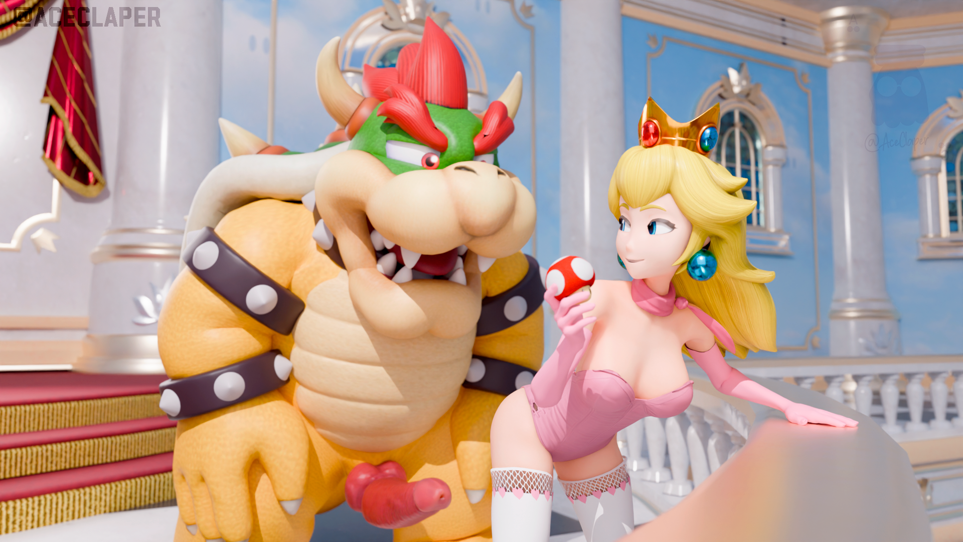Bowser (Mario (Series)) Rule 34 Image