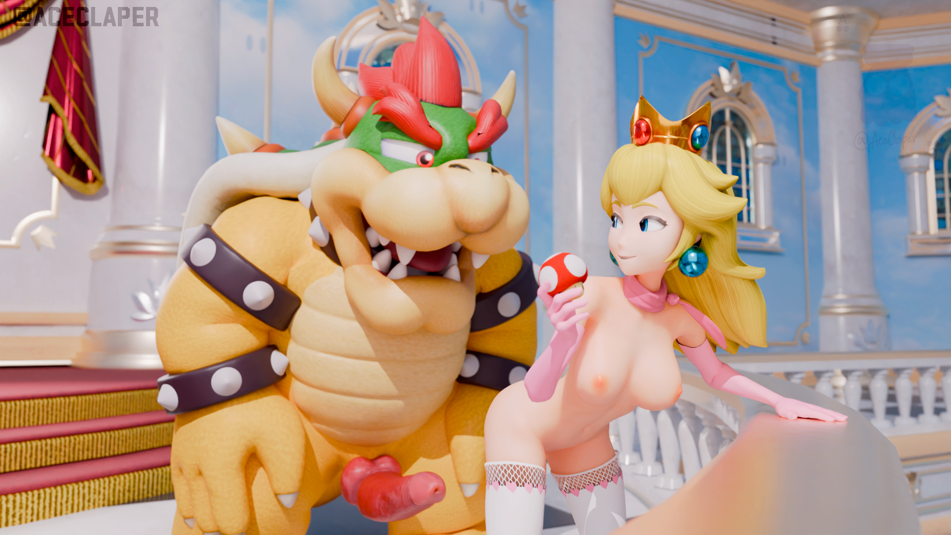 Bowser (Mario (Series)) Rule 34 Image