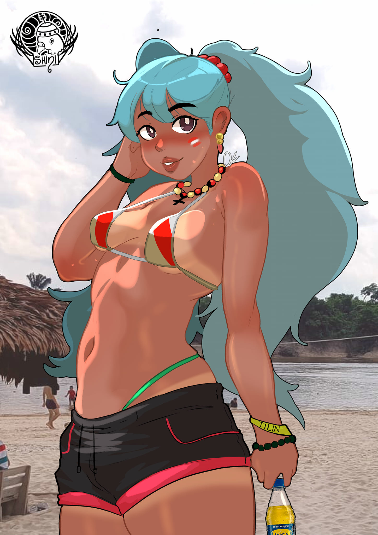 Peruvian Miku (Inca Kola) Rule 34 Image