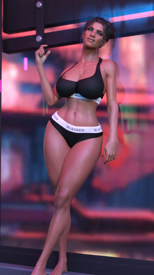 Panam Palmer (Blacked) Rule 34 Image