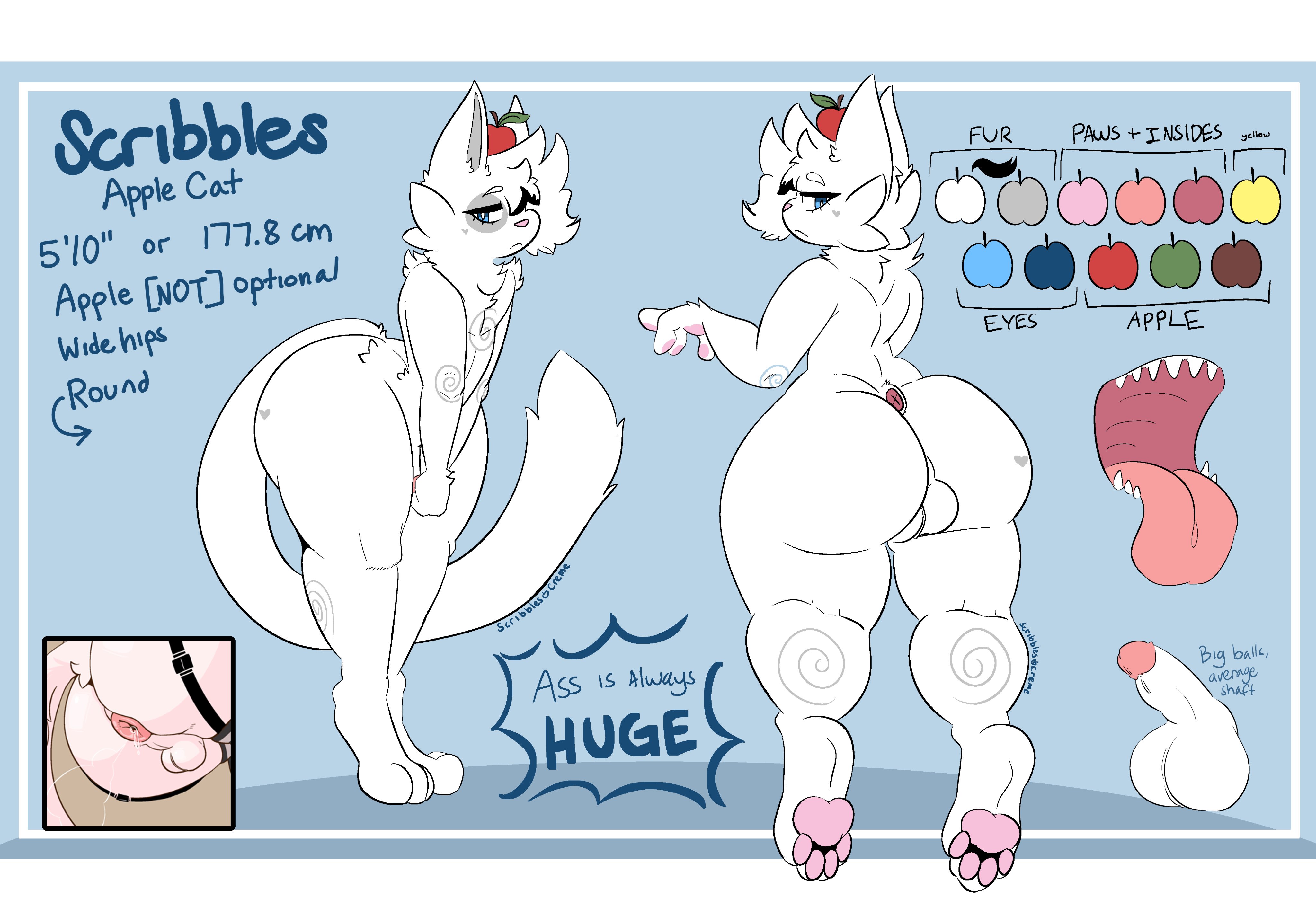 Scribbles (Scribblescreme) Rule 34 Image