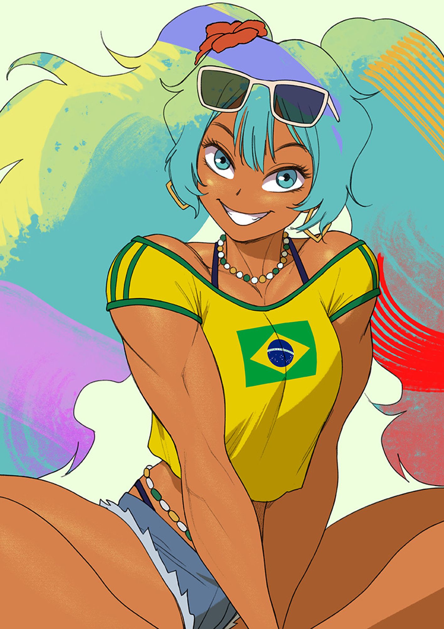 Brazilian Miku (Vocaloid) Rule 34 Image