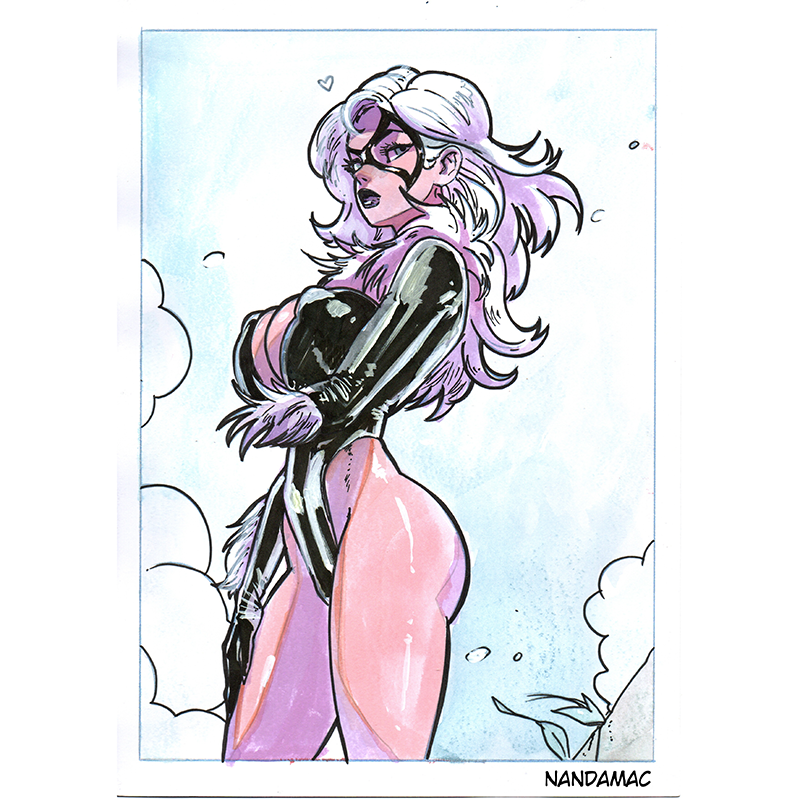 Black Cat (Marvel) Rule 34 Image