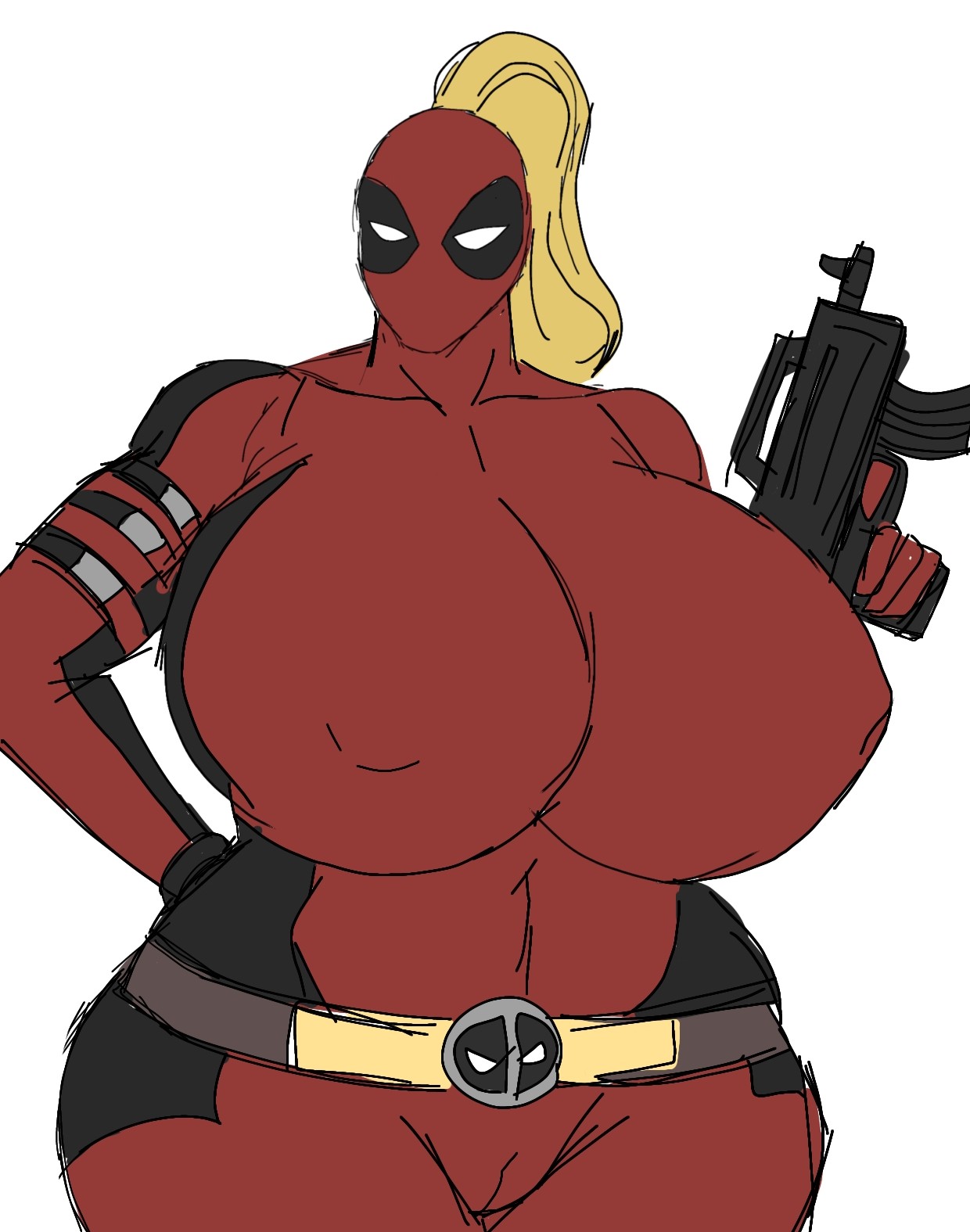 Lady Deadpool (Marvel) Rule 34 Image
