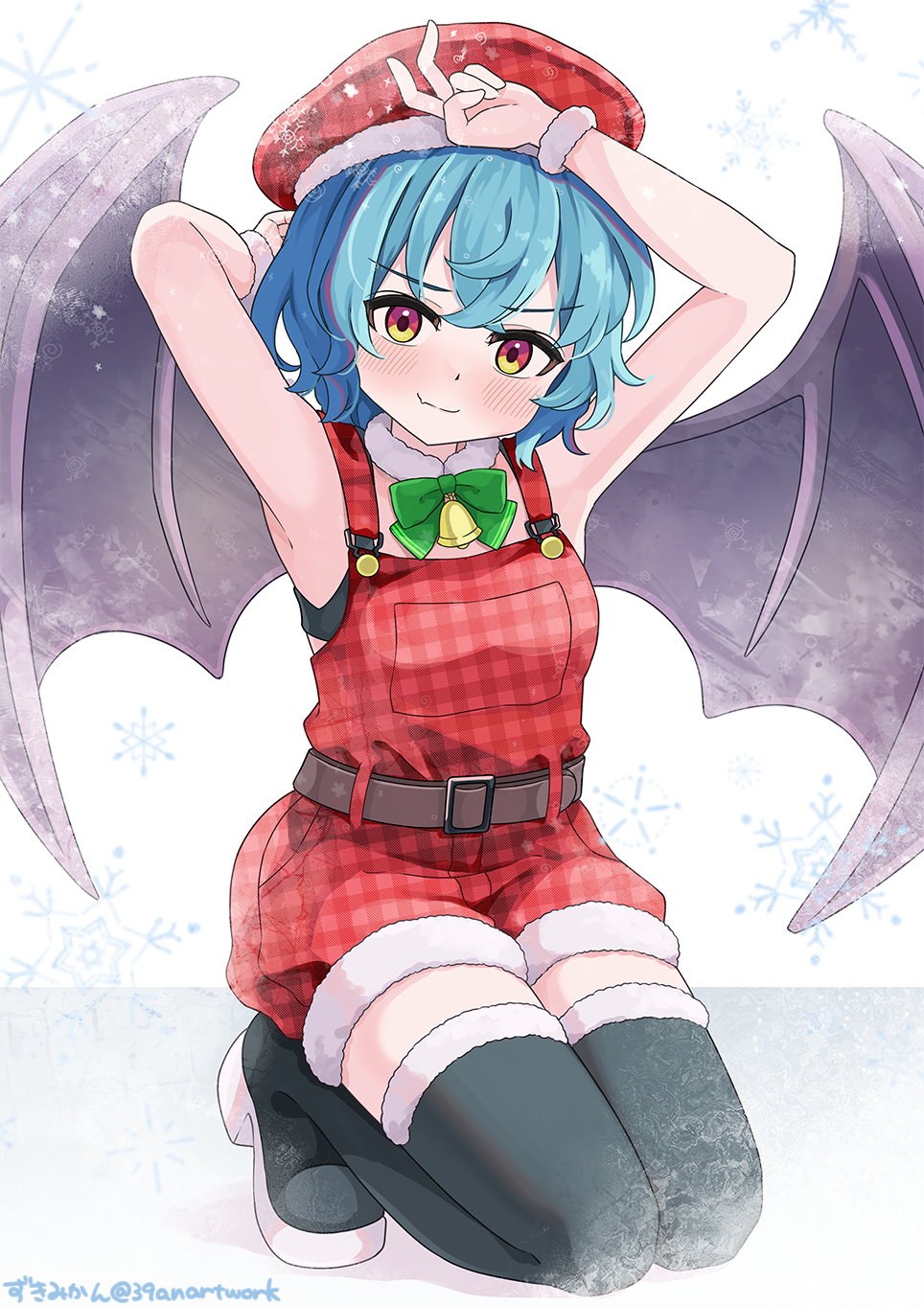 Remilia Scarlet (Christmas) Rule 34 Image