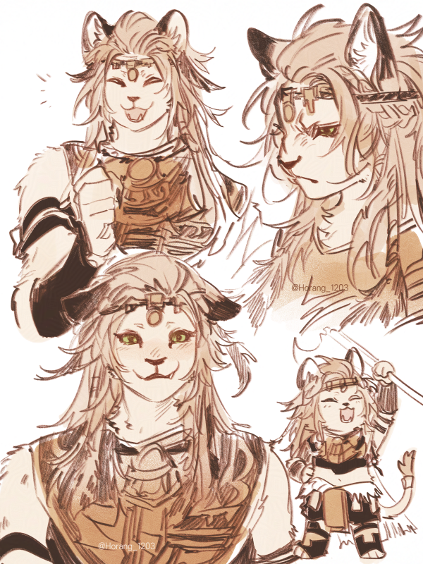 Hrothgar (Final Fantasy) Rule 34 Image