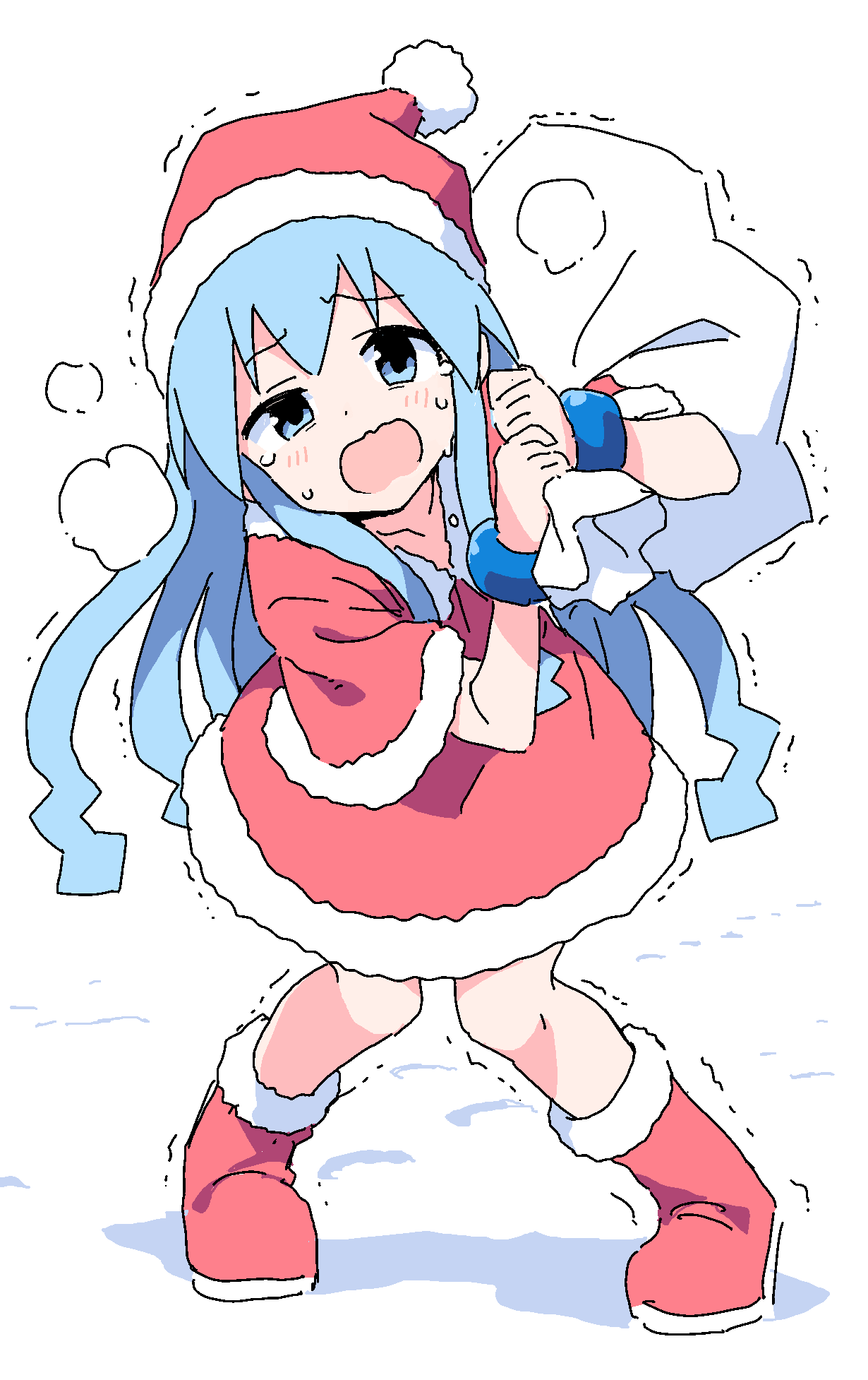 Ikamusume (Christmas) Rule 34 Image