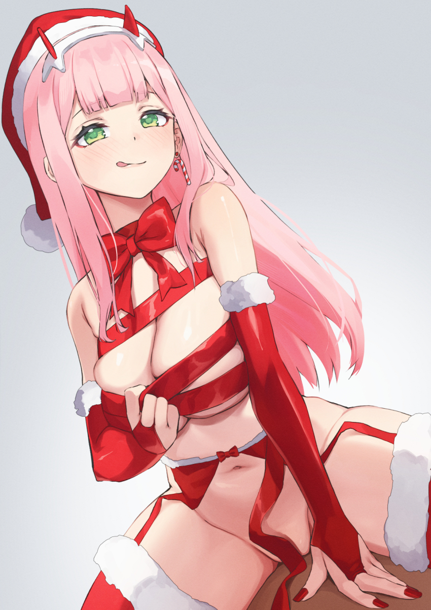 Zero Two (Darling In The Franxx) Rule 34 Image