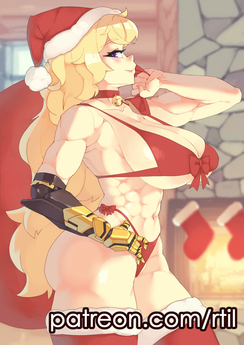 Yang Xiao Long (Christmas) Rule 34 Image