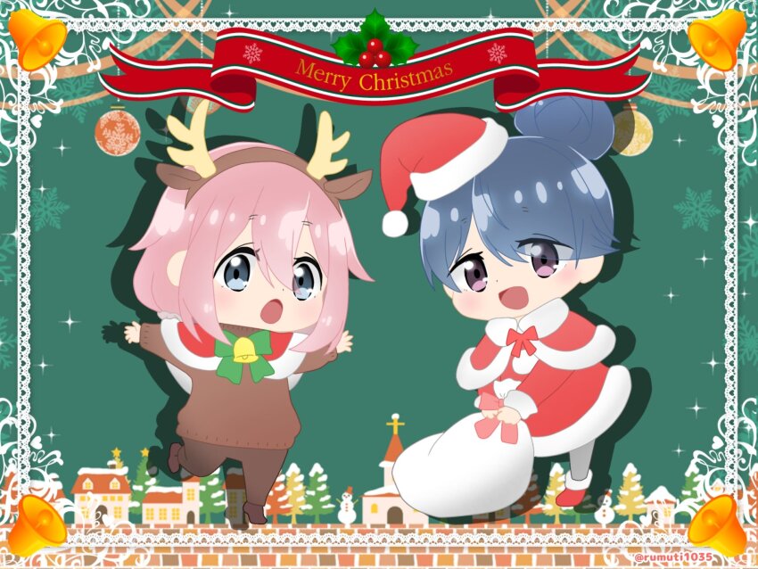 Kagamihara Nadeshiko (Christmas) Rule 34 Image