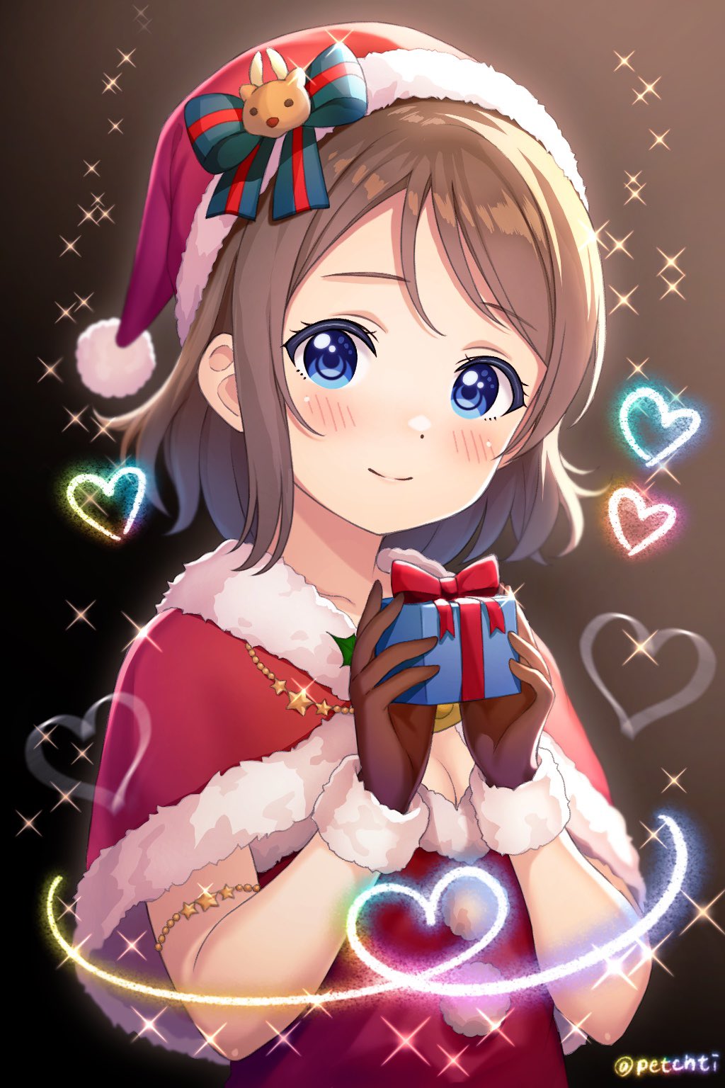 Watanabe You (Christmas) Rule 34 Image